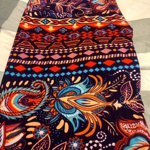 Plus Size printed leggings